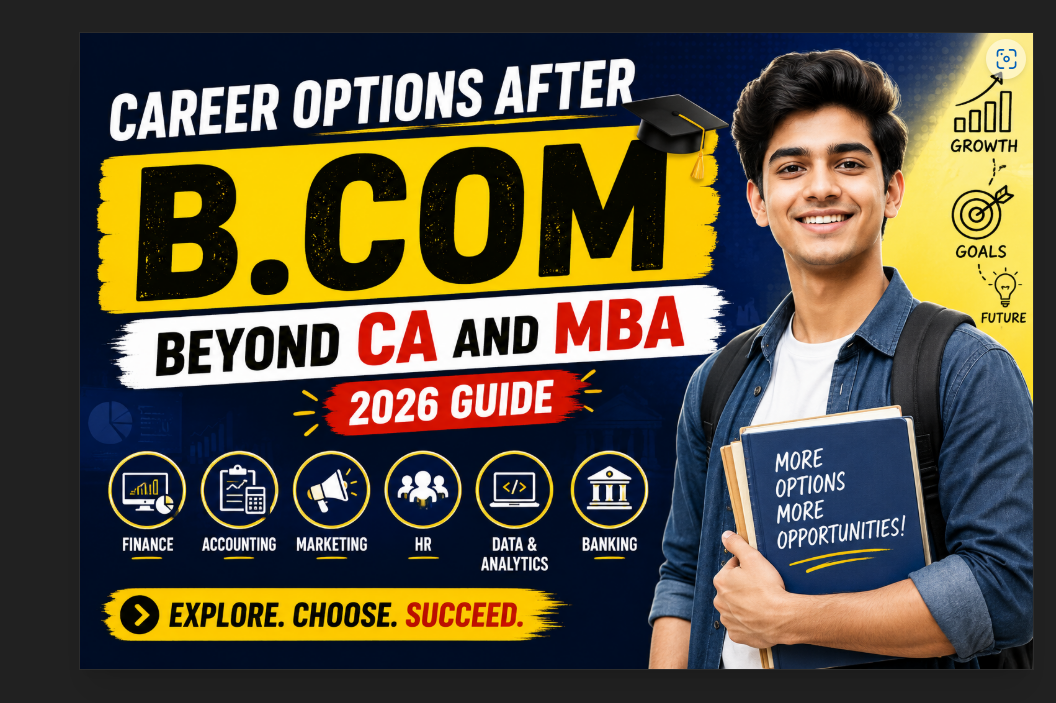 Career Options After B.Com — Beyond CA and MBA