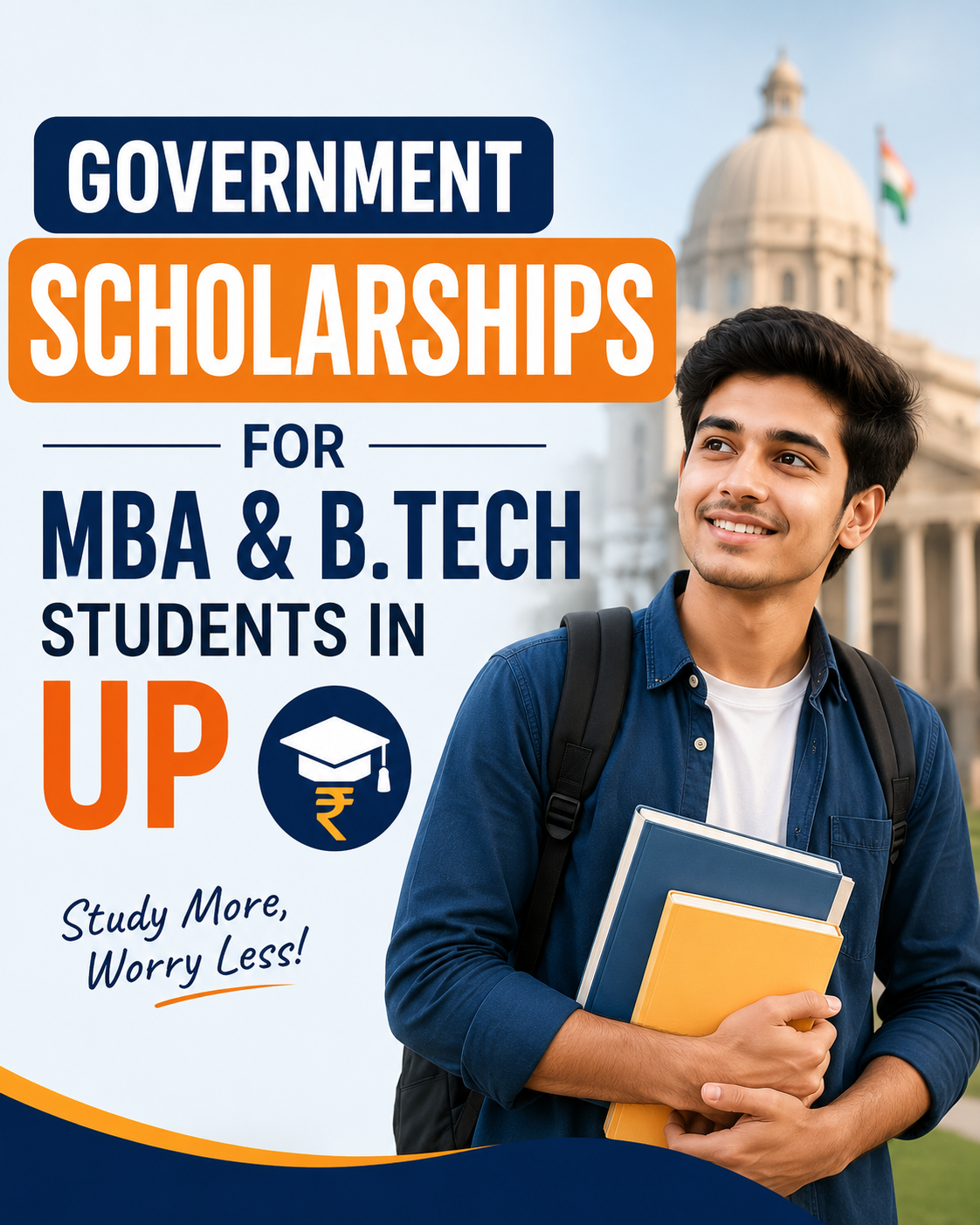 Government Scholarships for MBA and B.Tech Students in UP
