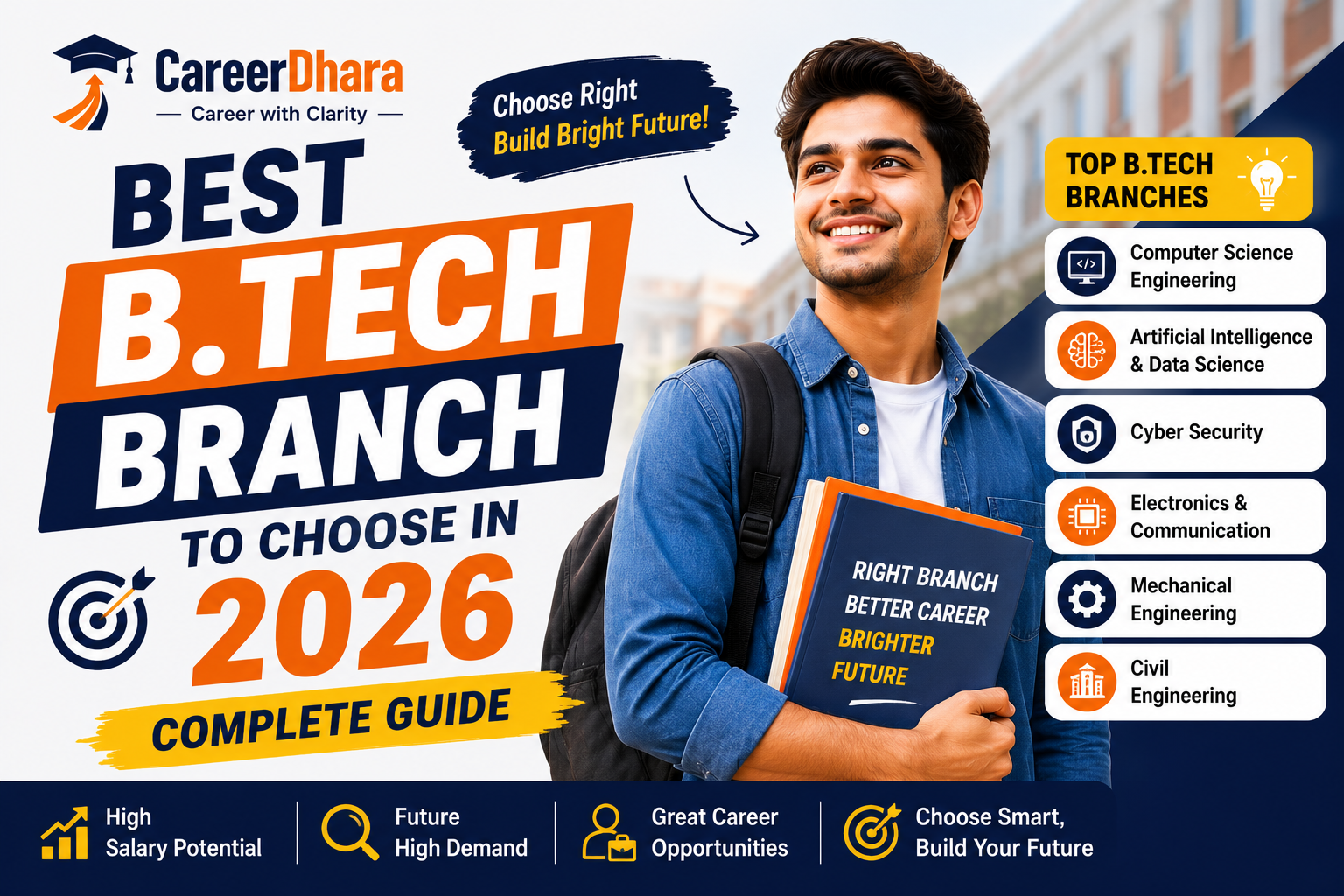 Best B.Tech Branch to Choose in 2026 — Complete Guide