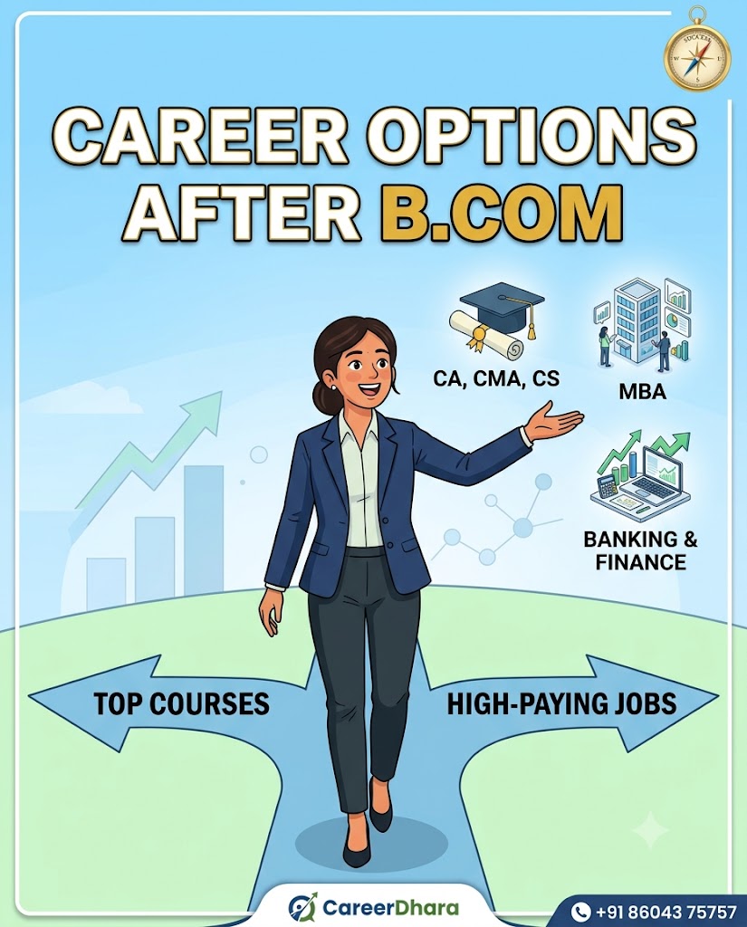 Career Options After B.Com – Best Courses & Jobs in 2026